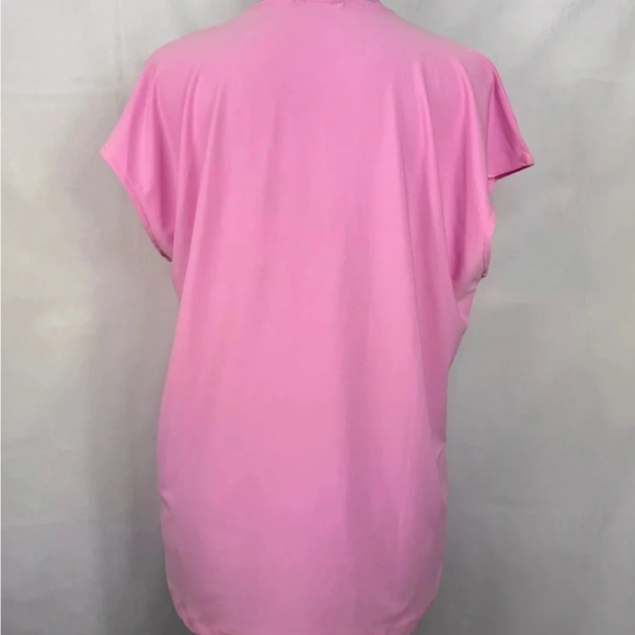 Buffalo Ladies' V-Neck Short Sleeve Blouse - Picture 12 of 13